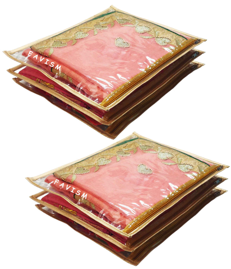 Buy WINI KRAFTS Saree Cover, Regular Cloth Storage Bag Pack Of 03 (Maroon)  Online at Best Prices in India - JioMart.